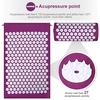 Yoga Massage Mat Acupressure Mat for Back Neck Needle Acupuncture Pad Pillow Sets