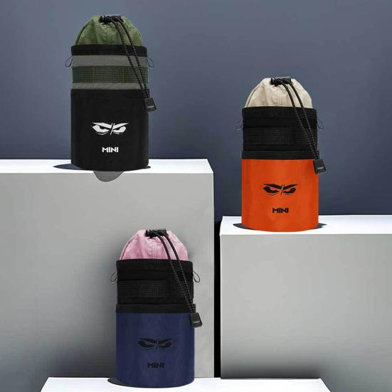 Сумка для велосипедной бутылки с боковыми карманами, держатель для бутылки с водой для горного и шоссейного велосипеда, мешочек со шнурком, велосипедные аксессуары