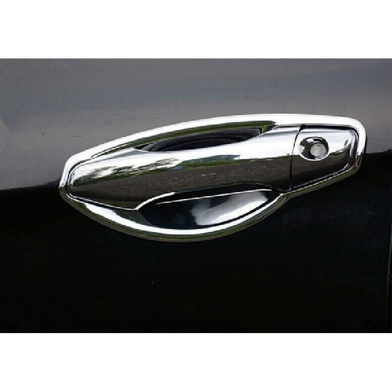Для Hyundai Santa Fe 13-18 Хромированная накладка на ручку внешней двери автомобиля