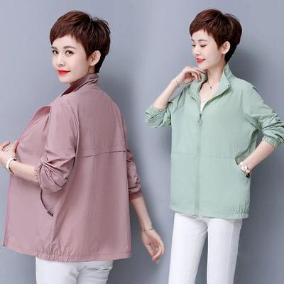 Женская летняя тонкая дышащая рубашка от солнца однотонная куртка с короткими лацканами