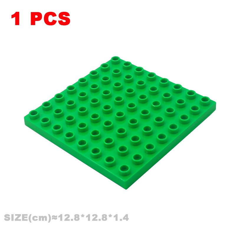 Большие строительные блоки Базовая пластина Совместимая Оригинальная плата для соединения частиц Кирпичные детали Сборные Развивающие детские игрушки