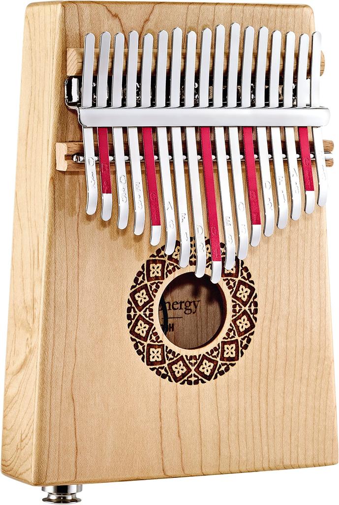 MEINL Sonic Energy Collection Electric Kalimba Soundhole Pickup Kalimba Maple 17 клавиш C Major Scale PKL1709H Hammer (Эксклюзивный чехол/сумка/крест/тюнинг