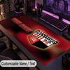 Custom Text Big Mousepad, Extended Desk Pad For Laptop Work GameBrentford Football