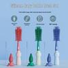 Silicone Multifunctional Baby Bottle Brush Set - Food Grade & Boil-Friendly