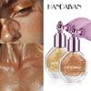Ультрамелкий блестящий спрей-бутылочка 5 цветов Пудра для хайлайтинга Алмазный спрей-хайлайтер Золотистое сияние Нанесение с помощью воздушной подушки