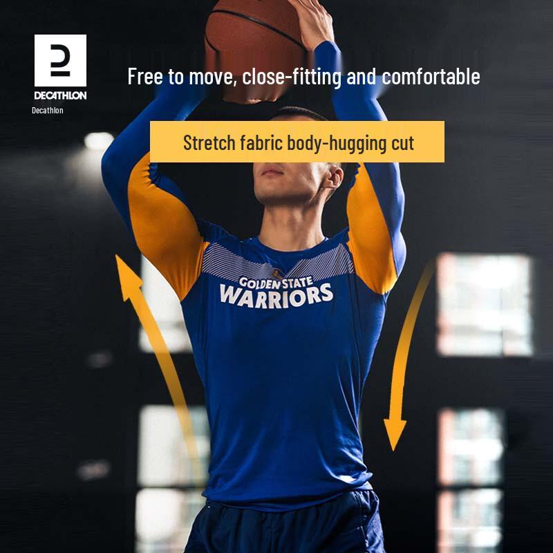 Мужские компрессионные леггинсы и шорты для баскетбола Decathlon NBA