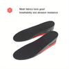 1 пара стелек для увеличения роста, 2 слоя, воздушная подушка, каблуки, более высокая обувь, комплект для мужчин и женщин