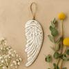 Angel Wing Wooden Hanging Decoration 30cm