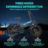 Electric Bike Foldable Drvetion 20" 750W Motor City Ebike Top Speed 45Km/h Max 80Km Load 150Kg AT20