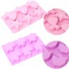 6 Holes DIY Fish Starfish Silicone Pastry Cake Mold DIY Baking Dessert Mousse Cake Baking Tools Art Cake Baking Tray Tool Model
