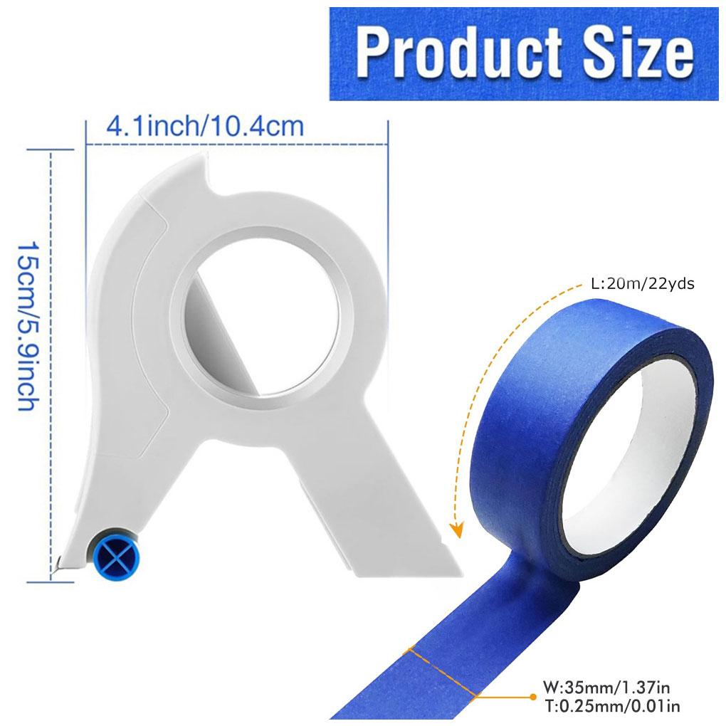 Painters Tape Applicator Easy And Efficient Masking Solution Masking Tape Dispenser For Decorating