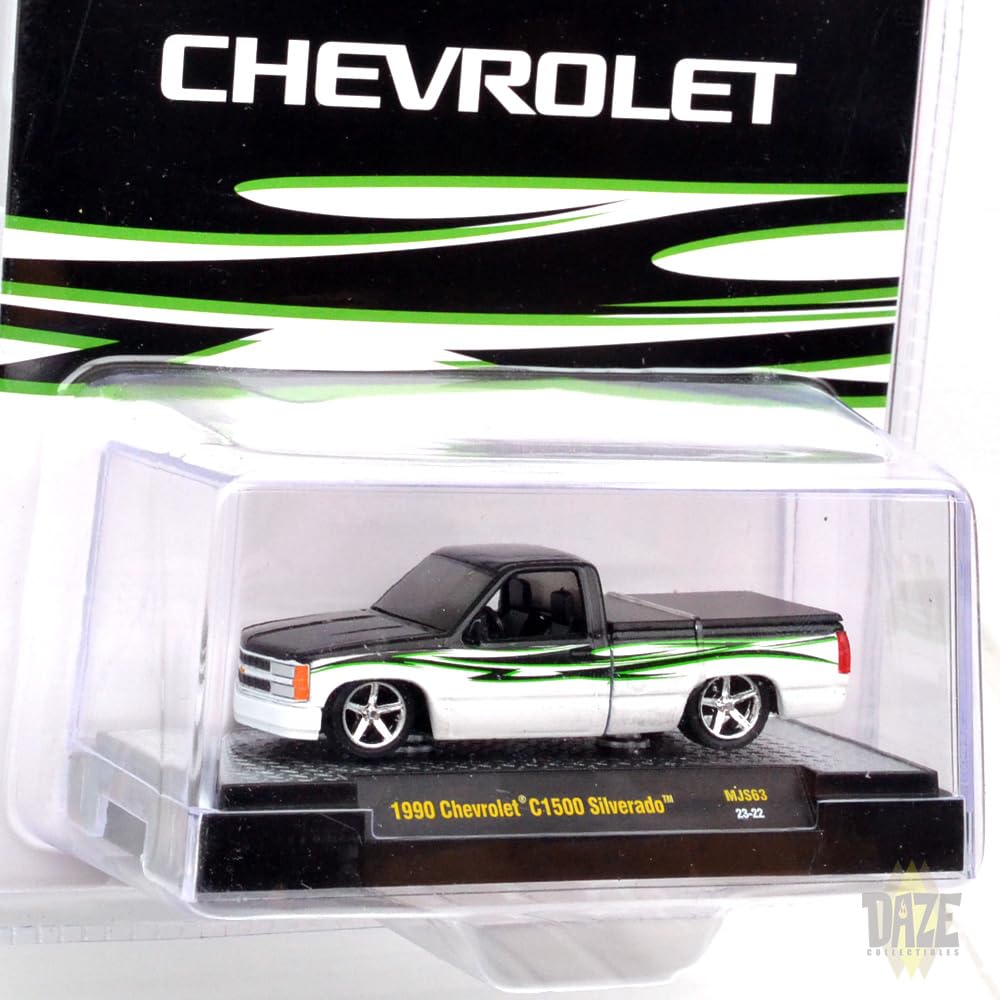 M2 MACHINES Масштаб 1:64 MiJo Ограниченная серия 1999 Chevrolet Silverado C1500 Silverado Custom 31500-MJS63