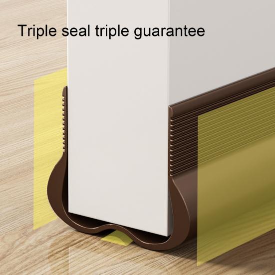 ПВХ-клей для дверей, разрезаемый под дверью, уплотнитель для наружных и внутренних дверей, шумо- и пылезащитный герметик