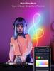 Переливающаяся RGB-лента со светодиодным неоновым потоком: Водонепроницаемый умный силиконовый световой набор