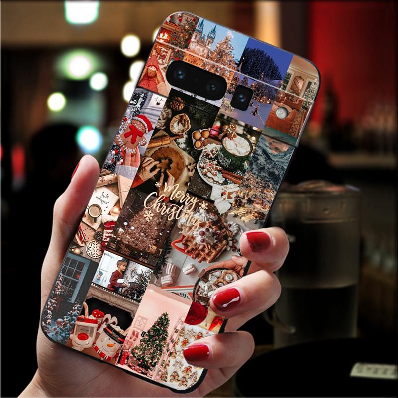 Phone Case For Google Pixel 10 9 Pro XL 9A 8 7 6 Pro Pixel 8A 7A 6A Pixel 8 7 6 5 Christmas Deer Tree Case