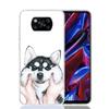 Siberian Husky Dog Case Phone Cover for Xiaomi Redmi Note 10 9 9S 8 8T 7 5 Pro Mi 12T 11T 10T 9T 12 11 Lite A3 A2 Trend Fundas M