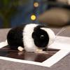 Mini Fur Guinea Pig Plush Doll Pillow Creative Capybara Hamster Stuffed Toy Simulation Animal Figurine Home Decor Birthday Gift