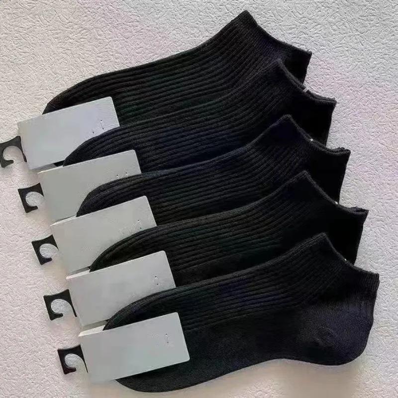 5/10pair Ankle Socks Women Invisible Sweat-absorbing Girls Low Tube Boat Socks EU 35-40