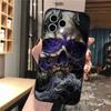 Phone Case Carcasa Funda For iPhone 17 Pro Max 17 Air 16 15 14 13 Pro Max 15 16 Pro 15Plus Skull Case