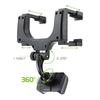 Car Rearview Mirror Mount Car Phone Bracket Navigation GPS Stand Foldable Adjustment Phone Holder Car Car Accessories