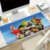 Shrek Princess Fiona DonkeyRubber Mouse Pad with Waterproof Design and High Elasticity for Desktop - Durable and Easy to Clean Gaming Mouse