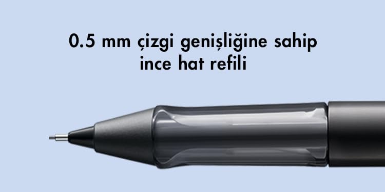 Lamy Полностью черный механический карандаш L171 Официальный Al-Star 0,5 мм (Ограниченная серия, импорт)