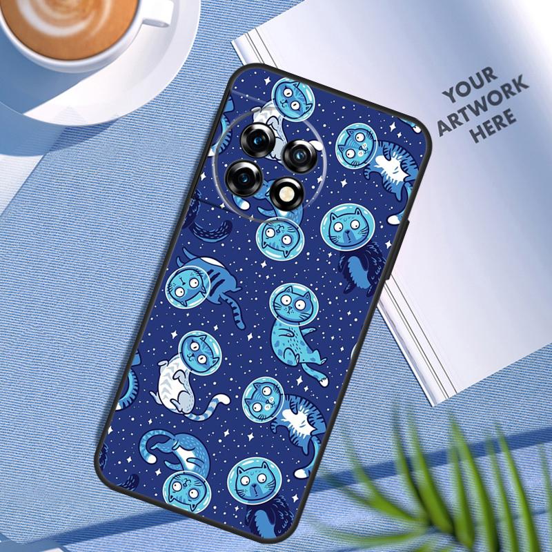 Чехол с рисунком НЛО Инопланетный Кот вселенная Для OnePlus Nord CE 5 3 4 Lite N20 N30 OnePlus 15 13 12 11 8 9 10 Pro 10T 13R 13T Чехол