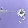 New Balance Daisy Embroidery Fabric Crossbody Shoulder Bag Unisex bags Purple GCA38013-PUR