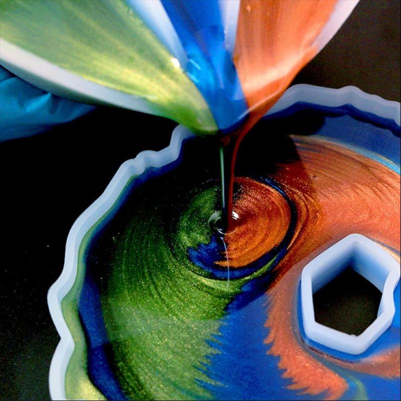 Силиконовая эпоксидная смесь для заливки краски, чашки для заливки краски, сделай сам, форма для акриловой краски, смолы, жидкие художественные инструменты для изготовления ювелирных изделий