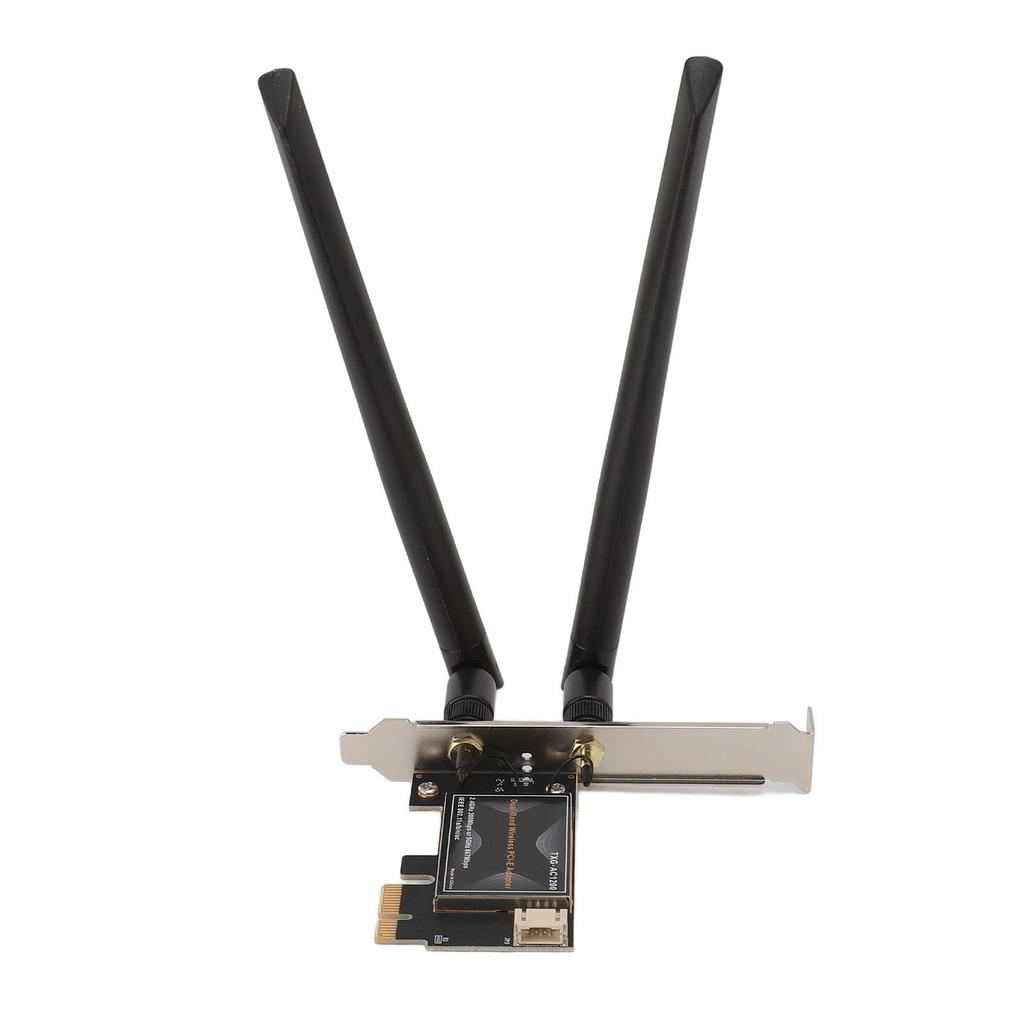 Сетевой адаптер 1435ac 867 Мбит/с Bluetooth 4.1 PCIEx1 с двойной антенной для Windows 7 8 10 антенна 8 дБ