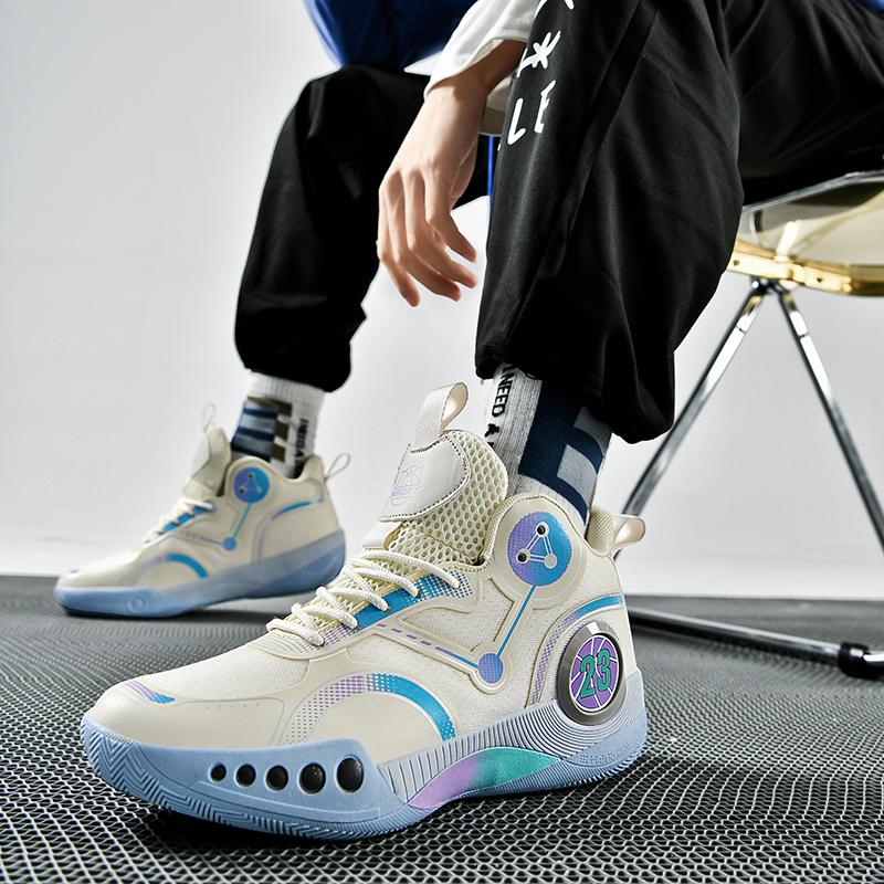 Модные новые баскетбольные кроссовки для мужчин, уличные, нескользящие, полевые, мужские, амортизированные, баскетбольные ботинки, тренировочные, брендовые, удобные, женские, теннисные кроссовки