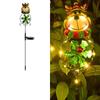 Solar Christmas Light Led Snowman Elk Penguin Outdoor Light Garden Lawn Decorative Light