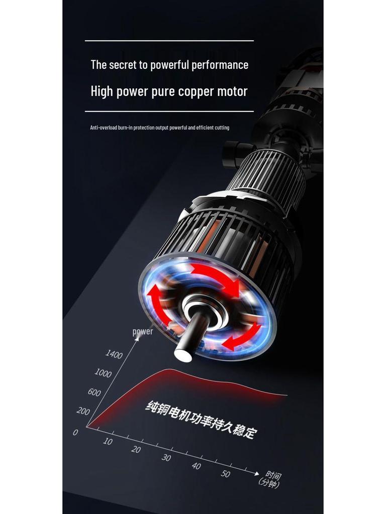 Универсальная портативная электрическая пила для резки мрамора, камня, плитки и дерева