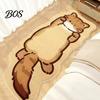 Pet-friendly Floor Mat Cute Cat Bath Rug, Irregular Animal Shaped Mat, Soft Absorbent Decorative Rug Non Slip Area Carpet for Tub, Shower, Bedroom,
