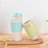 Picnic Outdoor Eco-friendly Travel Portable Wheat Straw Tumbler Cup Tea Cup Drinkware Coffee Mug