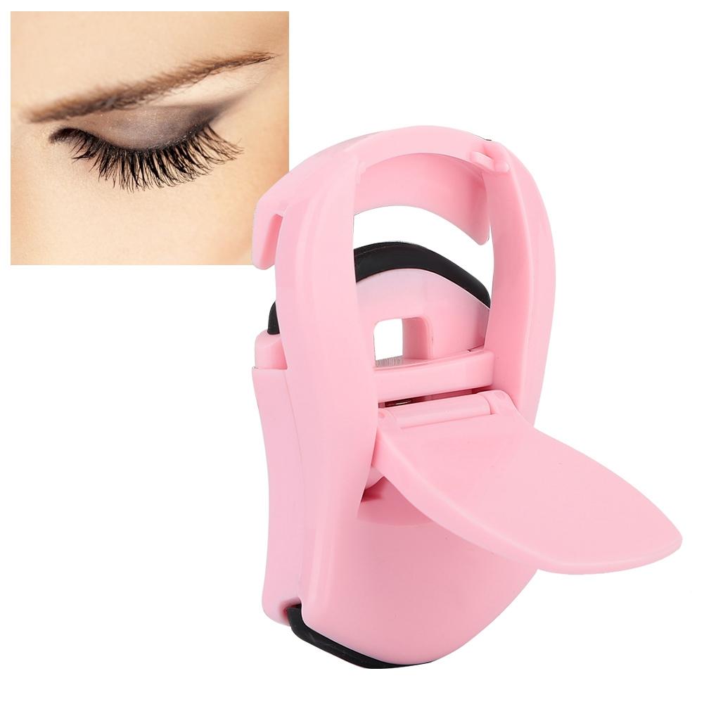 Мини-щипцы для завивки ресниц Щипцы для завивки ресниц Завивка ресниц Макияж Инструменты для ресниц (розовый)
