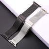 Mesh Milanese Loop Bracelet for Apple Watch Band 44mm 40mm 38mm 42mm Silver Black Strap Wrist Iwatch Serie 4 3 Se 6 7 45mm 41mm