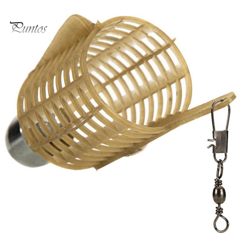 Puntos 20g/30g/40g/50g Carp Fishing Bait Feeder Lure Holder Trap Fishing Cage Basket