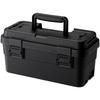 RISU S-6 Toolbox, Trunk Cargo, Stack Cargo, Approx. 6L, Black, Made In Japan, Waterproof, Outdoor Storage, Camping, GHON188