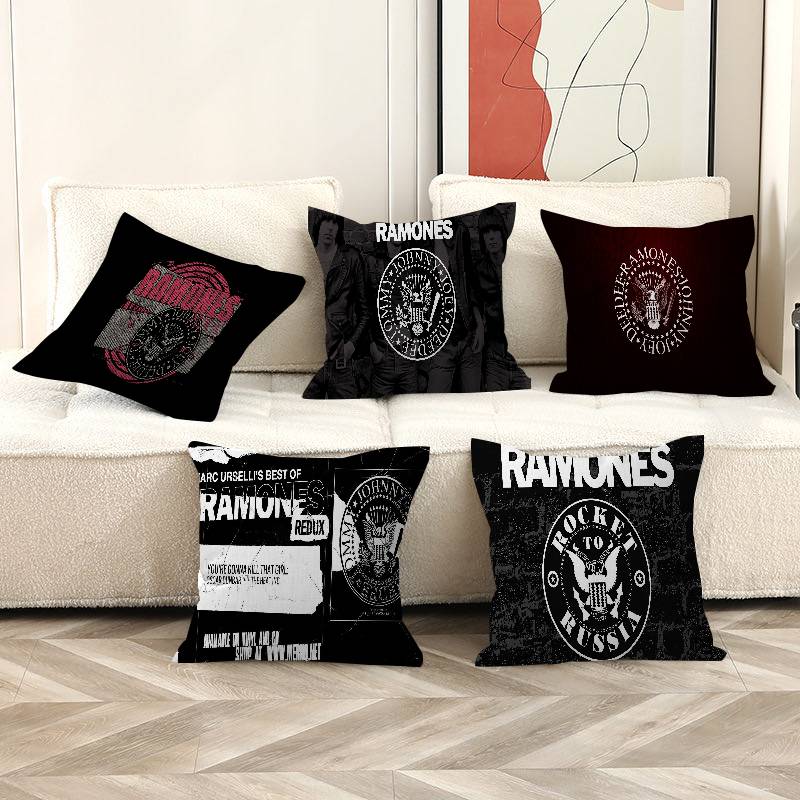 R-ramones Подушка-подушка Дизайн Чехол для подушки Декор Декорации для праздника