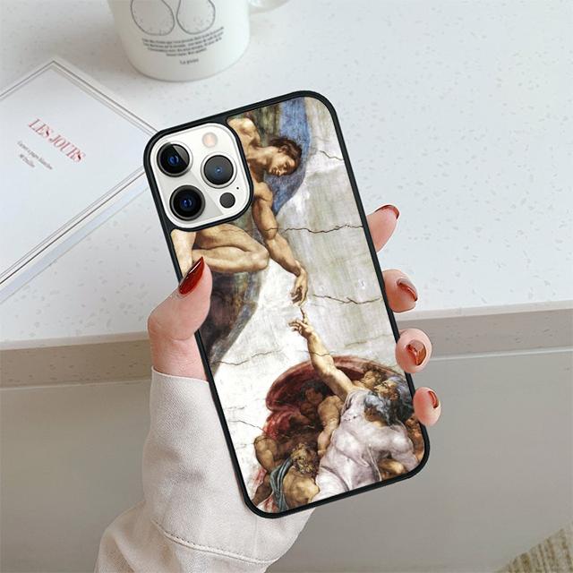 Hand Art Aesthetic Phone Case For iPhone 17 Air 14 15 16 13 12 Cover For Apple 14 15 16 Pro Max Plus Coque