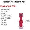 Original Float Valve for tant Pot Pro 6 Qt 8Qt, Pro Plus, Duo Evo Plus 60, Lux 8 Qt, Duo 8, Duo Plus 8 Qt Replacement Float Valve for tant Pot with