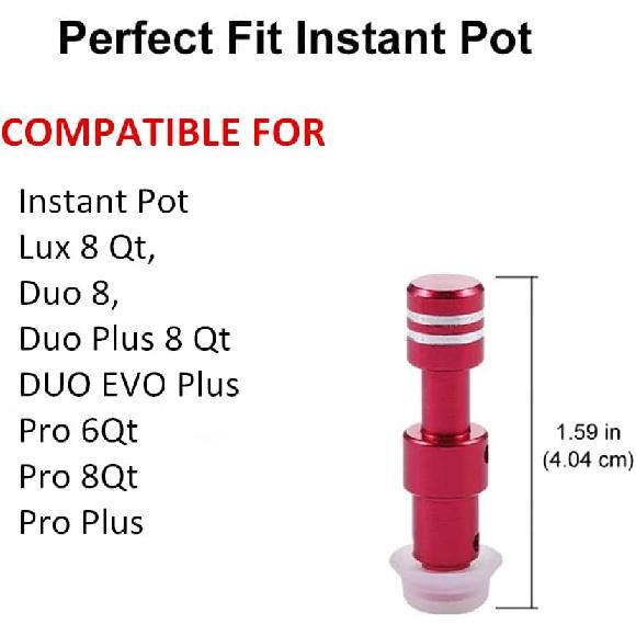 Original Float Valve for tant Pot Pro 6 Qt 8Qt, Pro Plus, Duo Evo Plus 60, Lux 8 Qt, Duo 8, Duo Plus 8 Qt Replacement Float Valve for tant Pot with