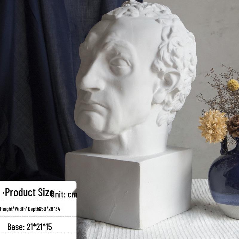 Набор геометрических скульптур из гипса для искусства и фотографии