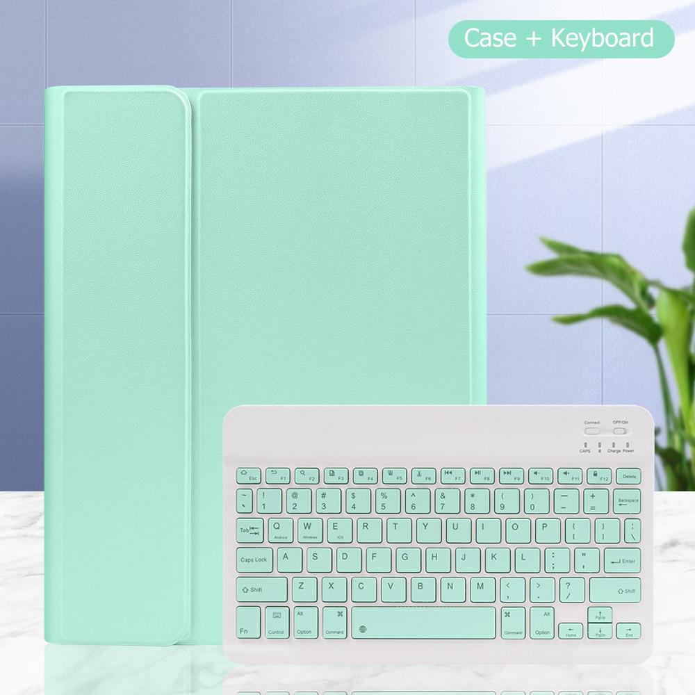 Чехол с беспроводной Bluetooth-клавиатурой для iPad Pro 11 Air4 10,9 дюйма, съемный встроенный пенал, подставка, чехол для клавиатуры Folio