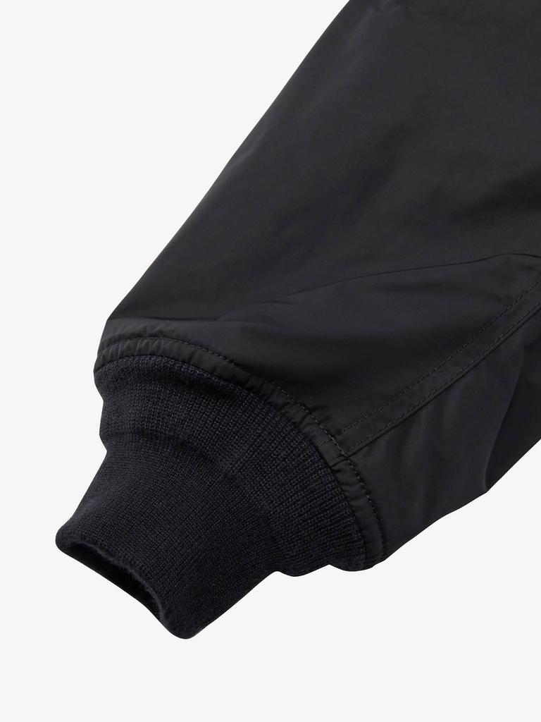 The North Face Утеплённый бомбер, размер L, чёрный,