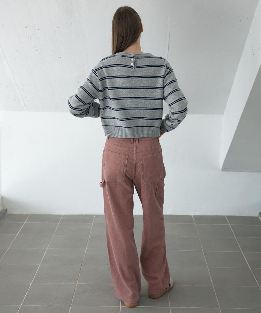 AHWE Multi Stripe Knit_Grey