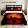 Yellowstone Personalized Custom Name 3‑Piece Bedding Set Soft Duvet Cover Set For Bedroom Home Decor