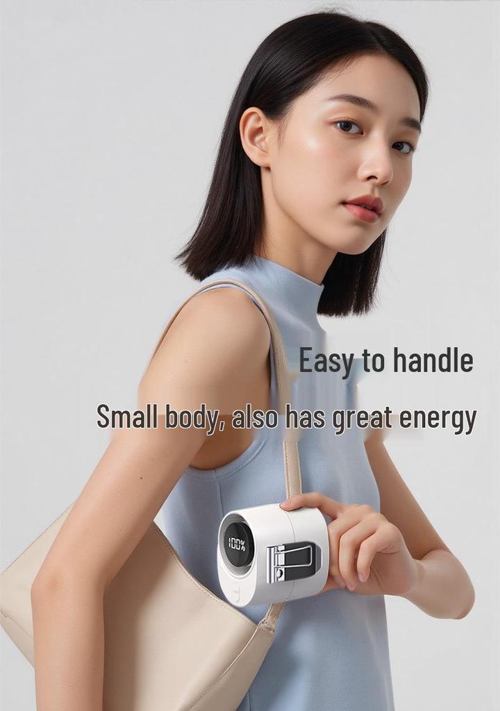 Upgraded Portable Waist & Umbrella Clip Fan - Outdoor/Desk USB Mini Cooling Gadget