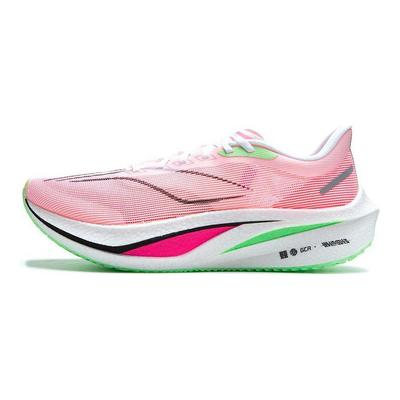 Кроссовки мужские Li Ning Feidian 4 Challenger Carbon Plate Pink Orange ARMU005-12